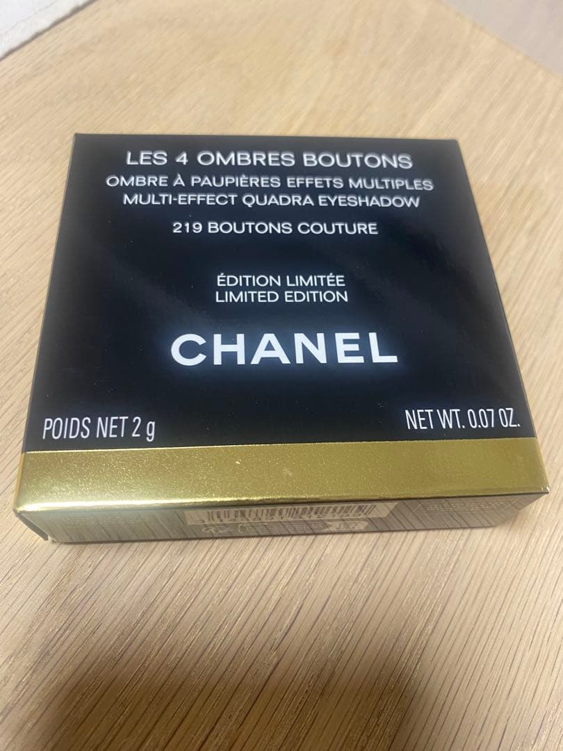 【新品未使用】CHANEL レキャトルオンブルブトン　219 ブトンクチュール