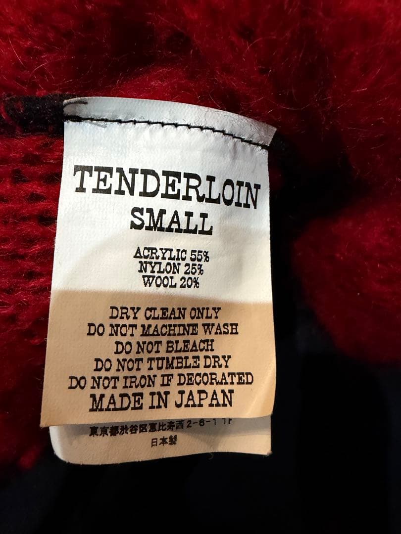 TENDERLOIN テンダーロイン ジグザグパターン ニットセーター