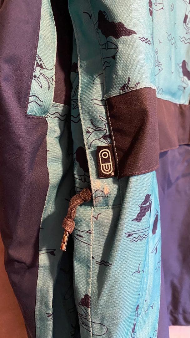 エアブラスター トレンチオーバー ジャケット サーフ柄