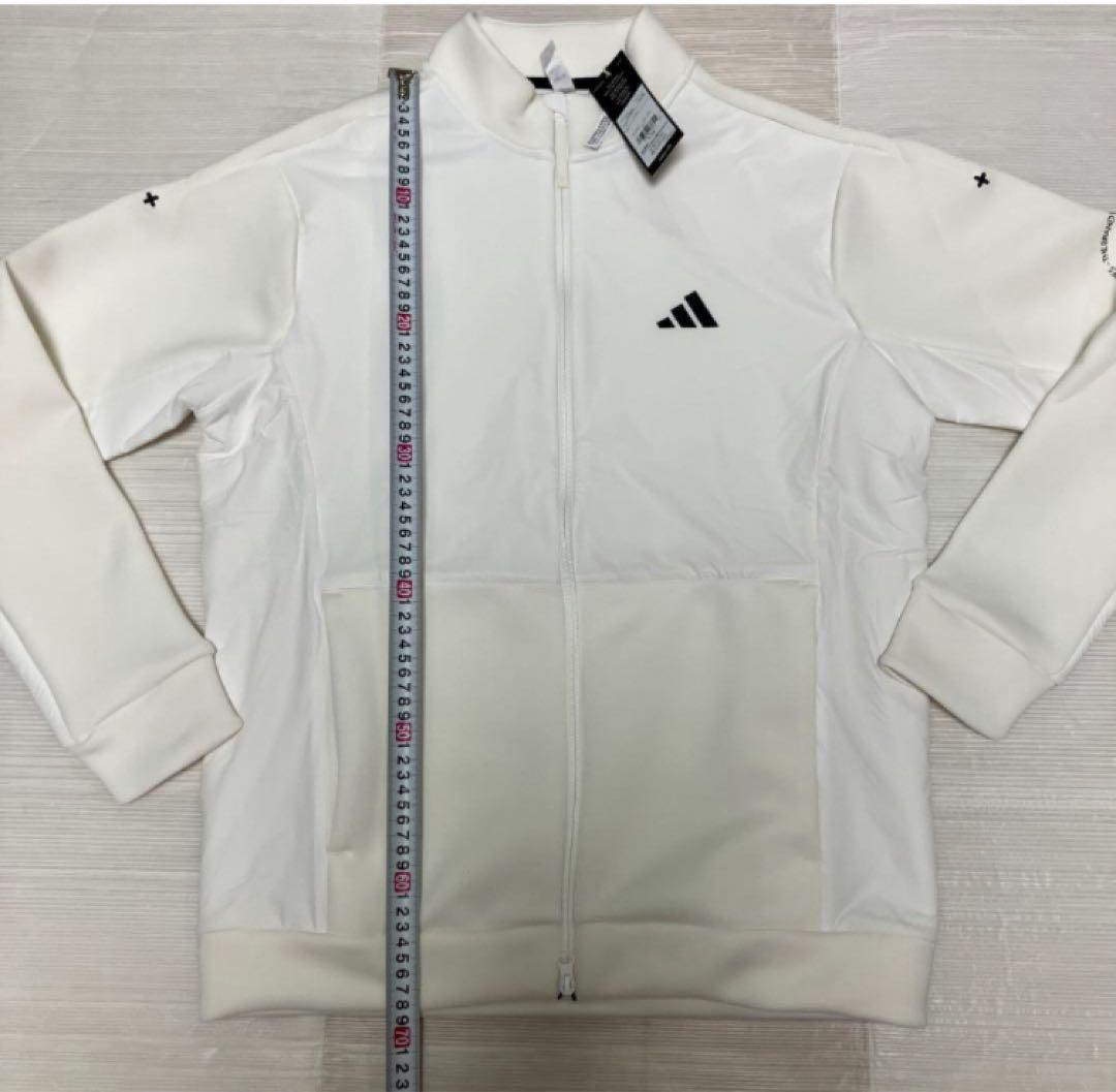 送料無料 新品 adidas GOLF ダンボールニット フルジップXXL WT
