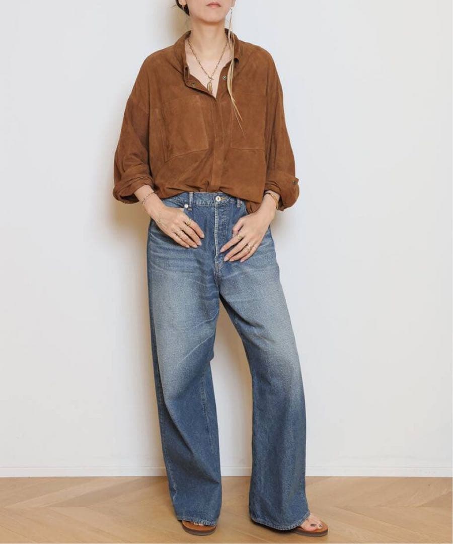 OneTeaSpoon/ワンティースプーンSUEDE DARIAシャツジャケット