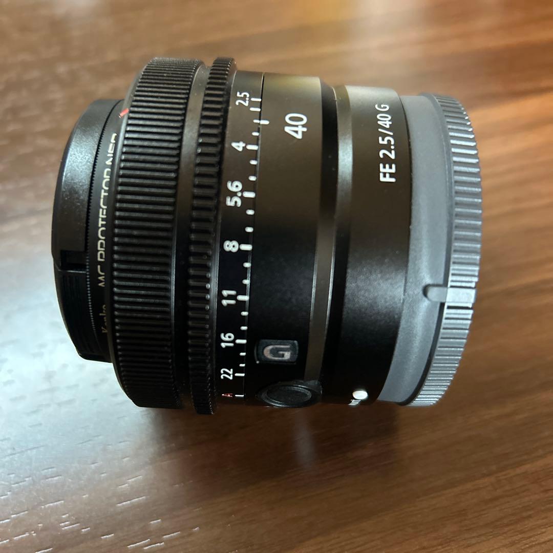SONY FE 2.5/40 G レンズ