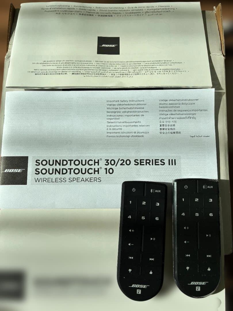 Bose SoundTouch 10 スピーカー 2台セット