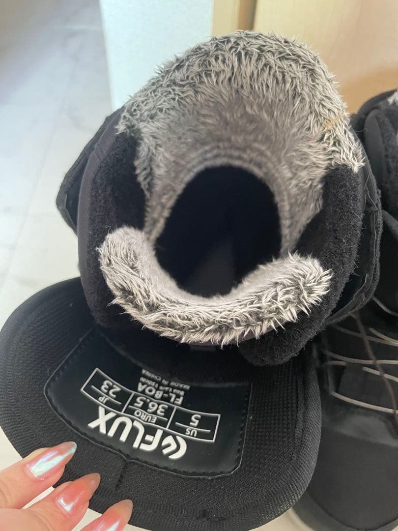 FLUX FL-BOA フラックス　スノーボードブーツ　ブラック　23cm