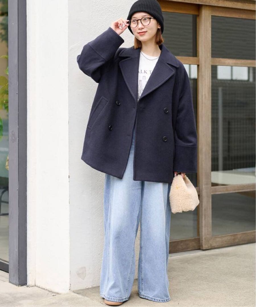 ジャーナルスタンダードレリューム 尾州ウールスーパー100モッサPコート