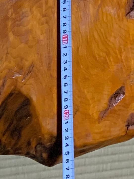 天然木　無垢　欅のテーブル