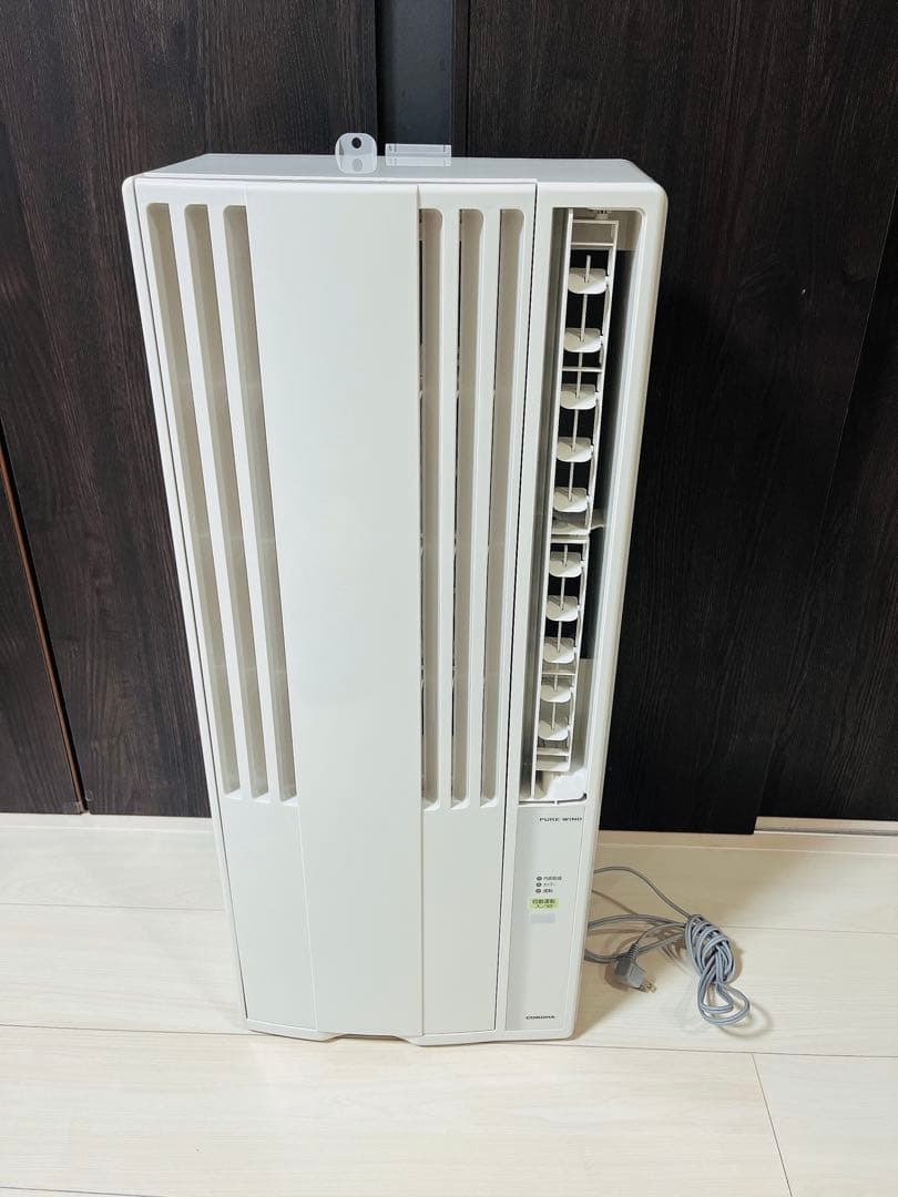 [極美品✨高年式]CORONA 窓用エアコン(21年製)冷暖房機能付き