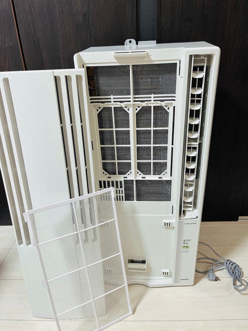 [極美品✨高年式]CORONA 窓用エアコン(21年製)冷暖房機能付き