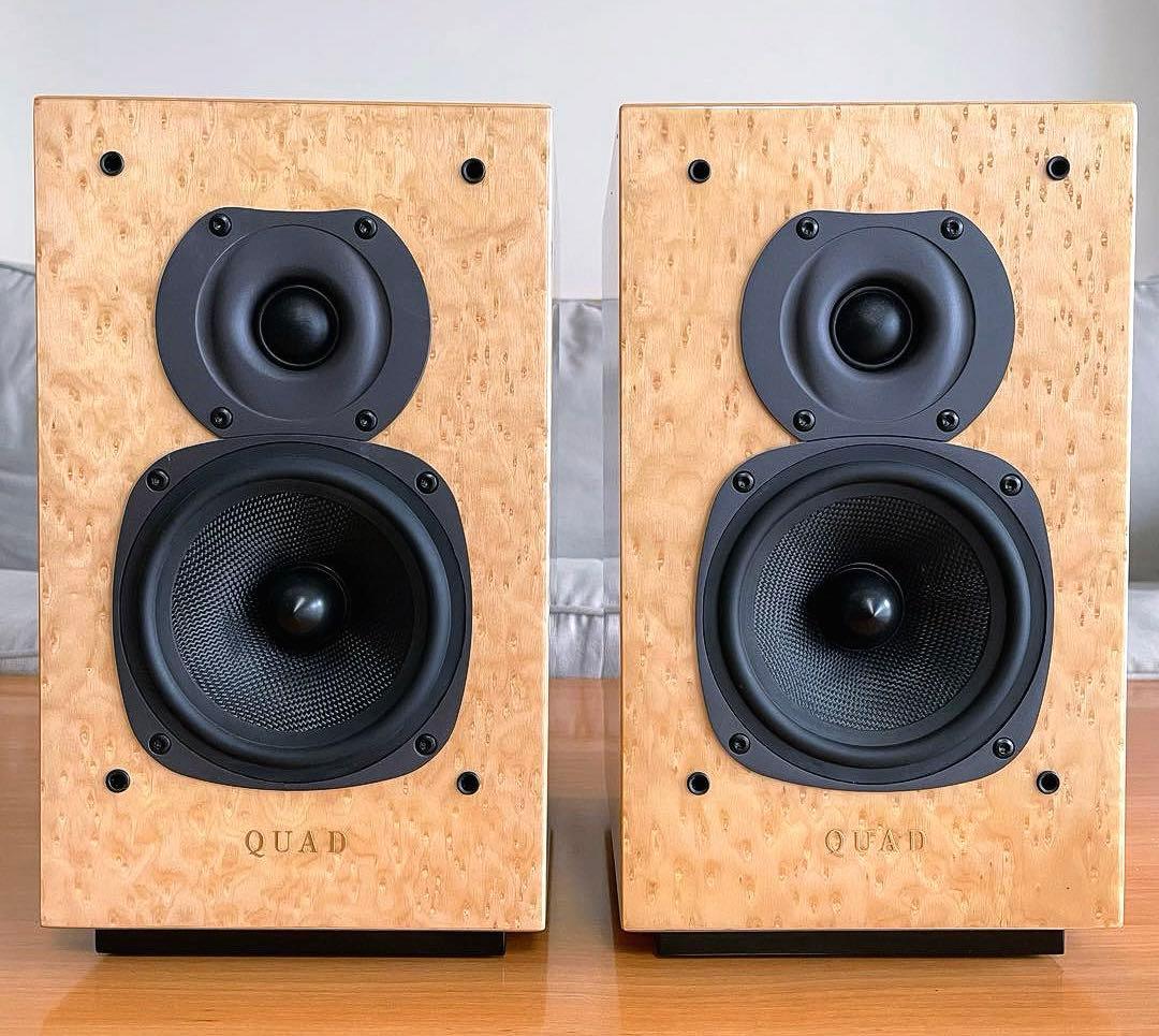 QUAD 11L2 ブックシェルフスピーカー　ペア　バードアイメープル