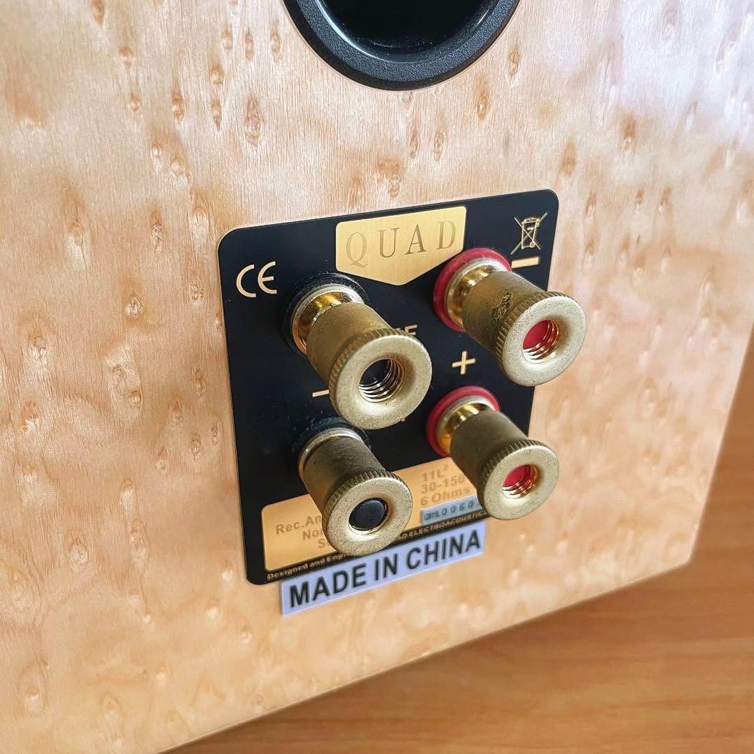 QUAD 11L2 ブックシェルフスピーカー　ペア　バードアイメープル