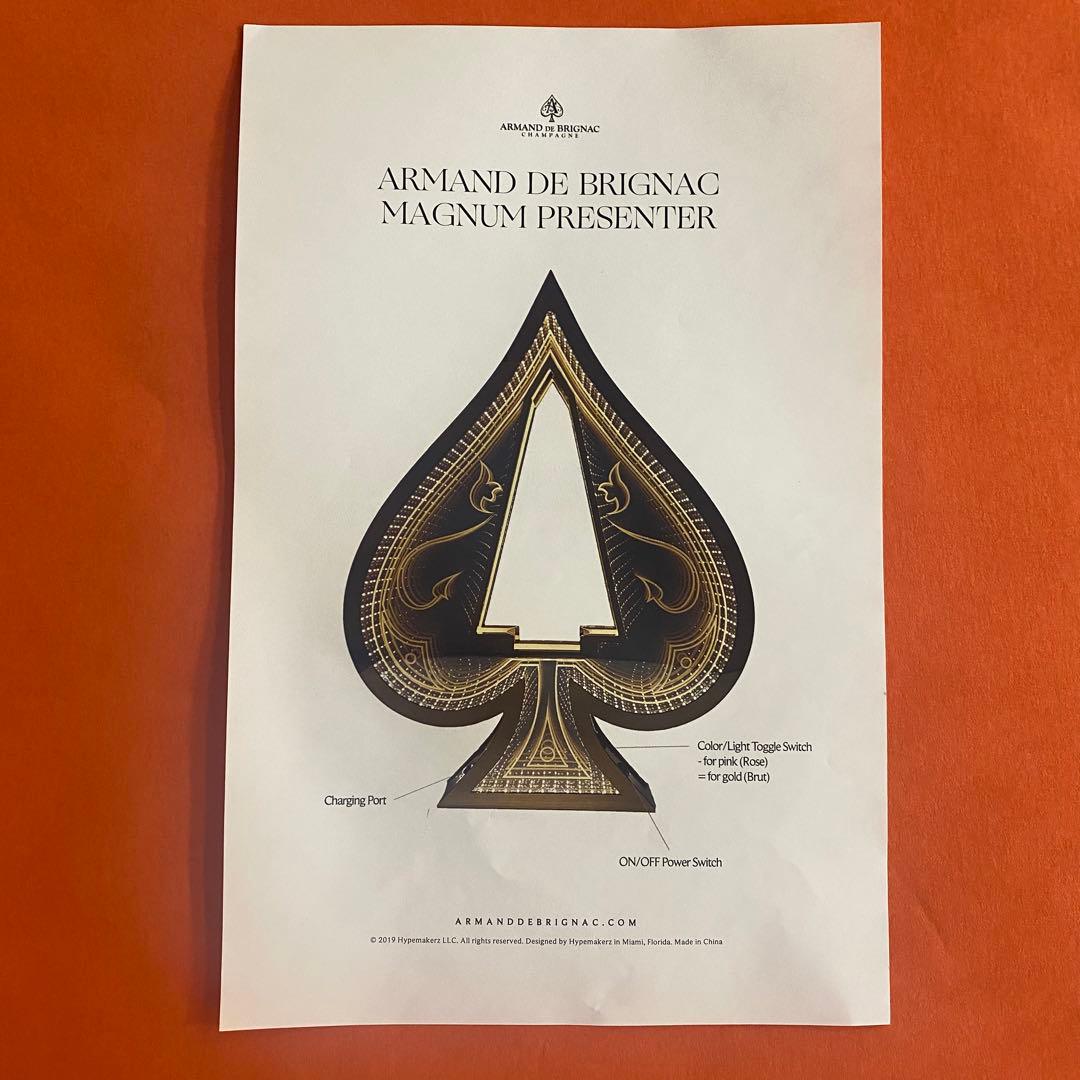 アルマンド マグナムボトル用(1.5L)ディスプレイ LED トランプタワー