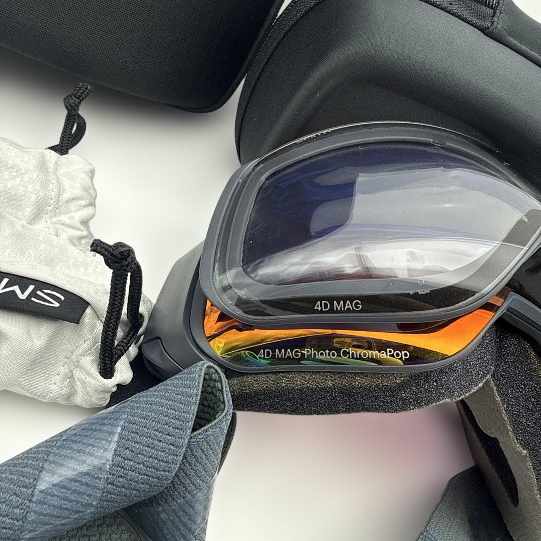 SMITH ゴーグル オレンジレンズ 付属品あり　n17