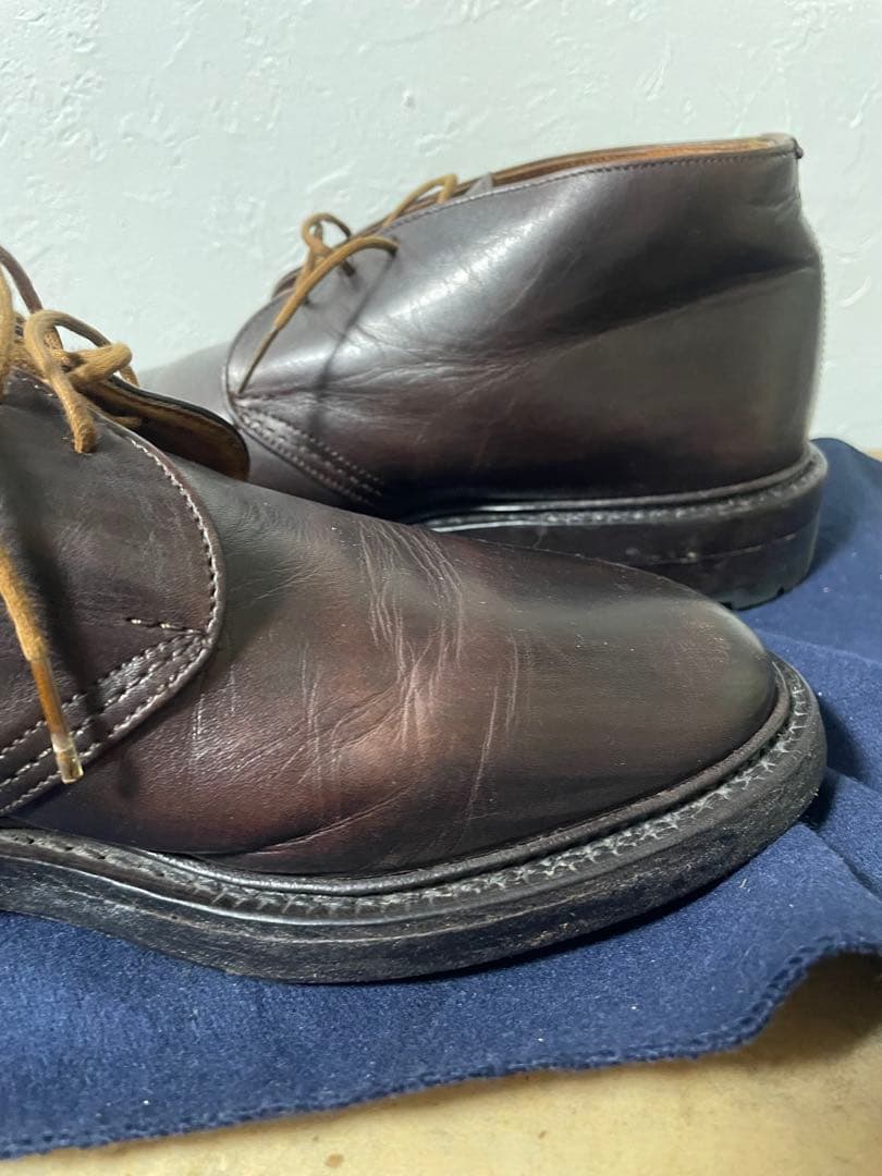 Tricker’s トリッカーズ　チャッカブーツ 8 1/2-5