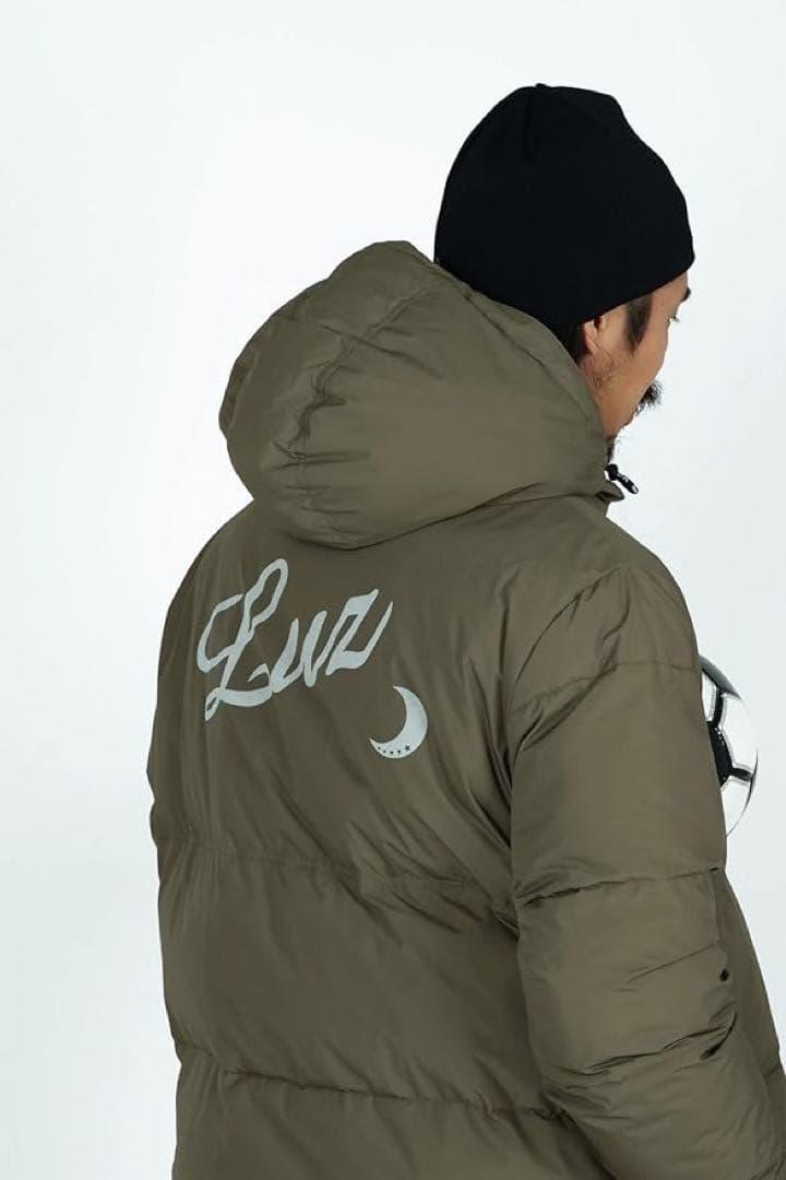 新品　LUZ ベンチコート カーキ　L