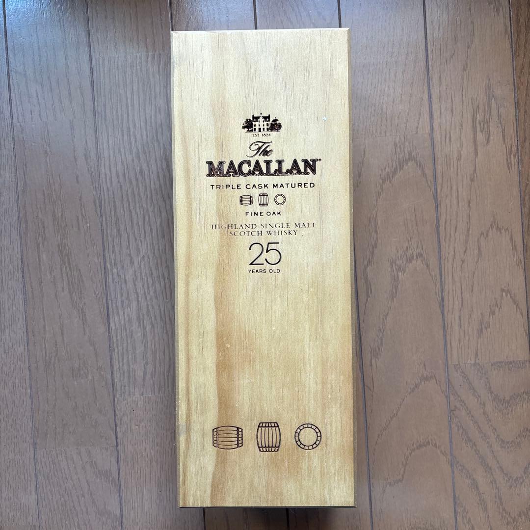 ウイスキー THE MACALLAN 25years old