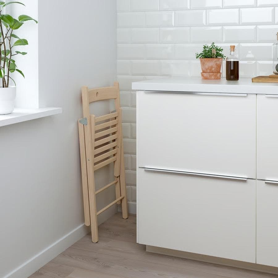 【東京都／手渡し】IKEA TERJE FRÖSVI　折りたたみチェア　4脚