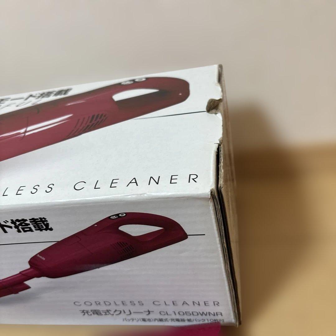 【未使用】マキタ 充電式クリーナー CL105DWNR