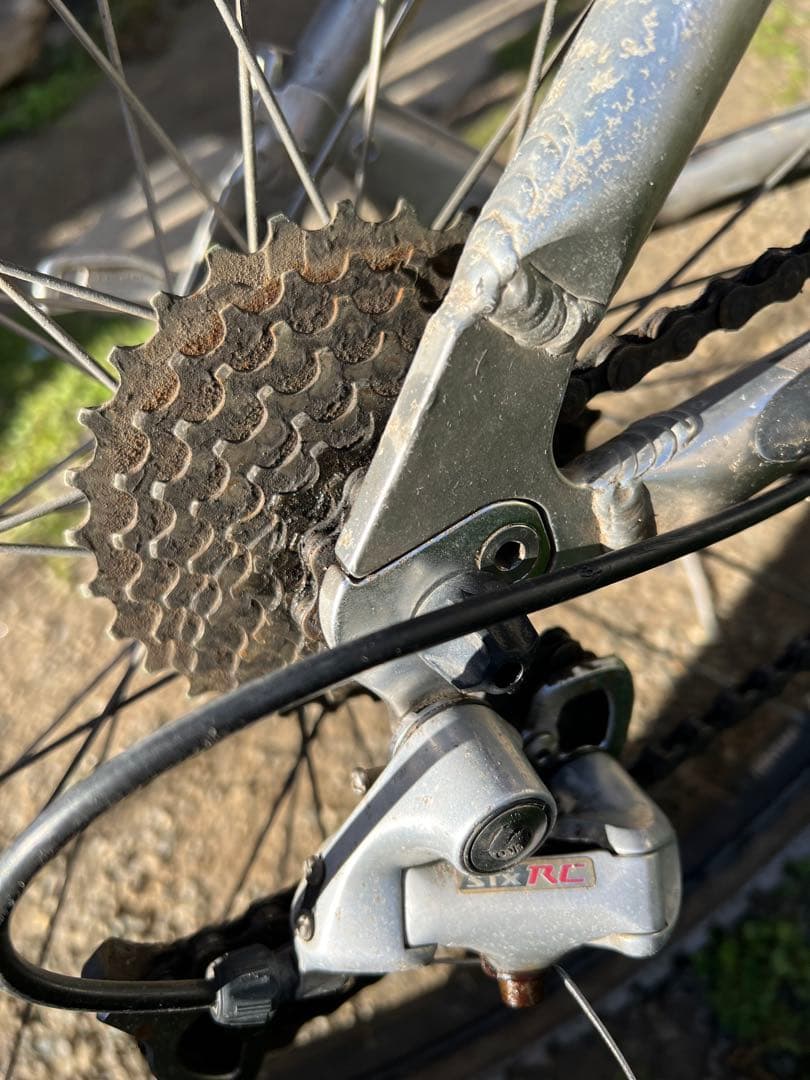 ‫クロスバイク‬　部品取り　shimano XT Stx Rc 自転車　シマノ