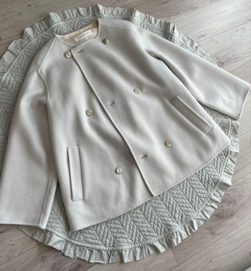 ミー♡美品♡ギャルリーヴィー　ウールダブルフェイス ショートコート