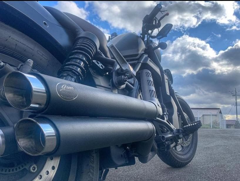 限定値下げ !! レブル250-500用　マフラー　gem classic v1