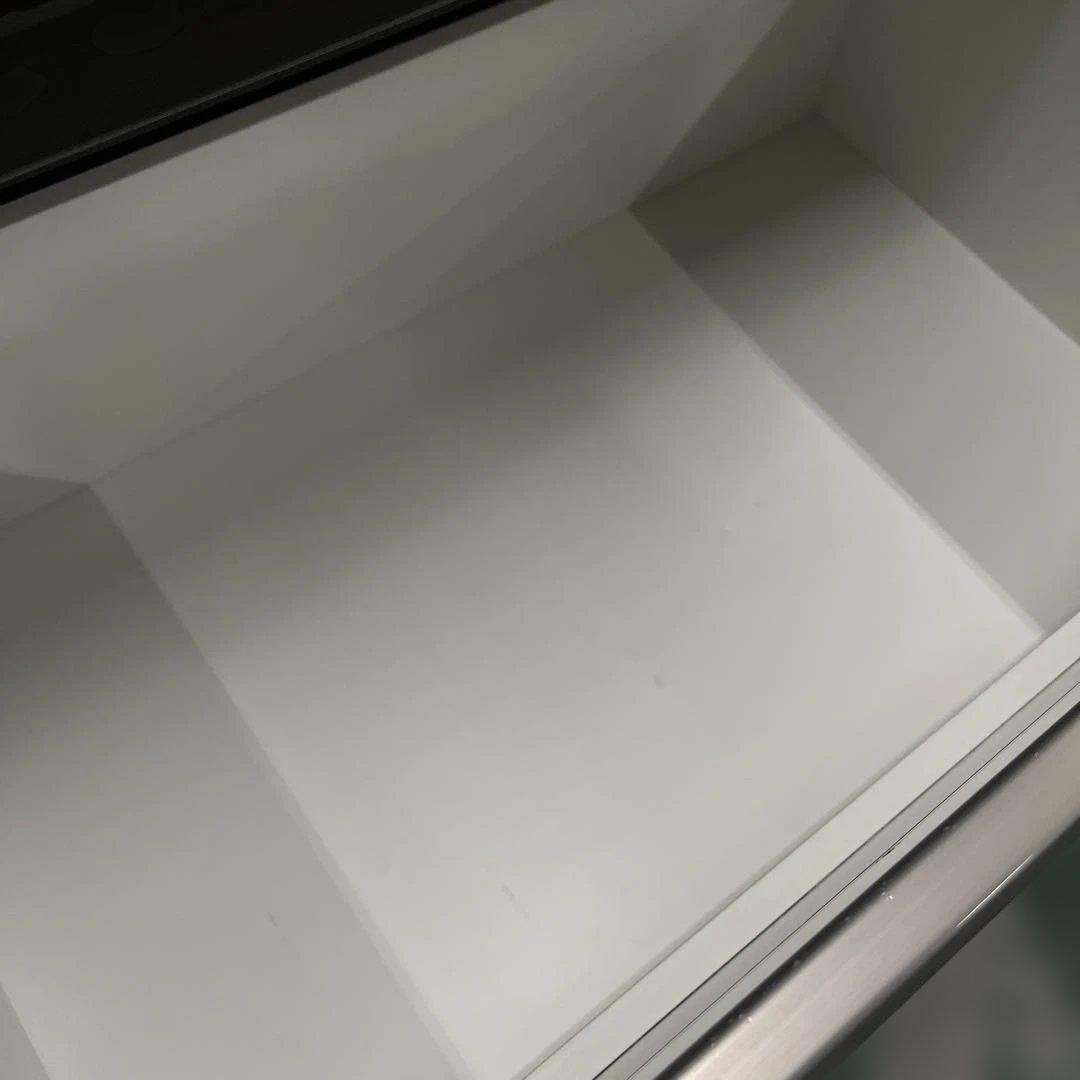 ニトリ 木製食器棚 ダークブラウン ガラス扉付き インテリア 家具