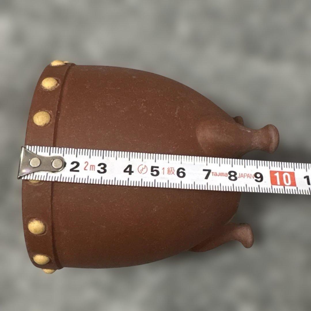 盆栽鉢2点セット！中国鉢　刻印入り　盆栽　中国宜興