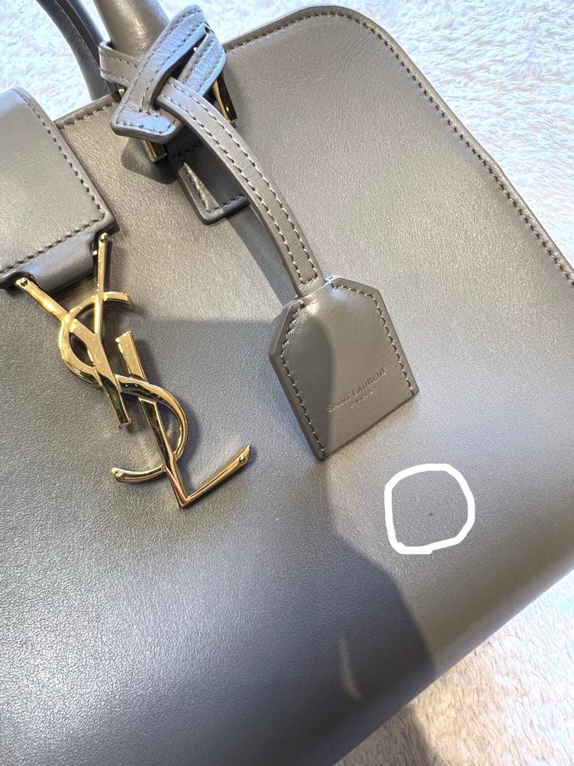 【美品】サンローラン SAINT LAURENT ベイビーカバス バッグ