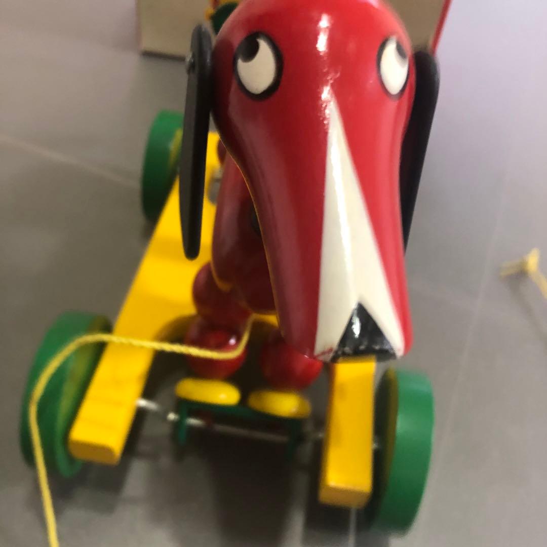 BRIOブリオ ダッチー プルトイ　ドッグ ヴィンテージ アンティーク