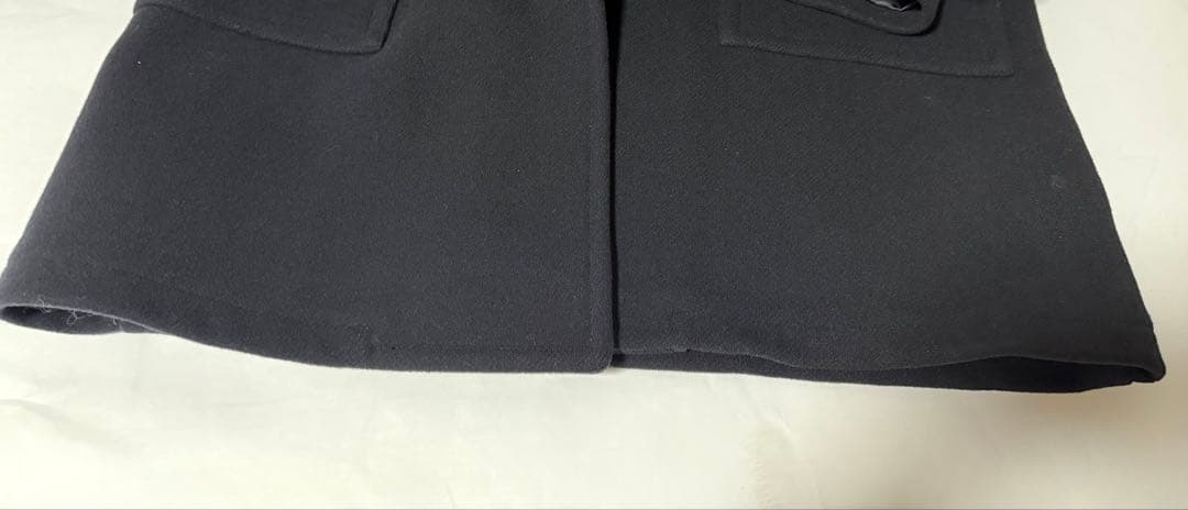 AURALEE (オーラリー) ヘビーメルトンダッフルコート ブラック/5