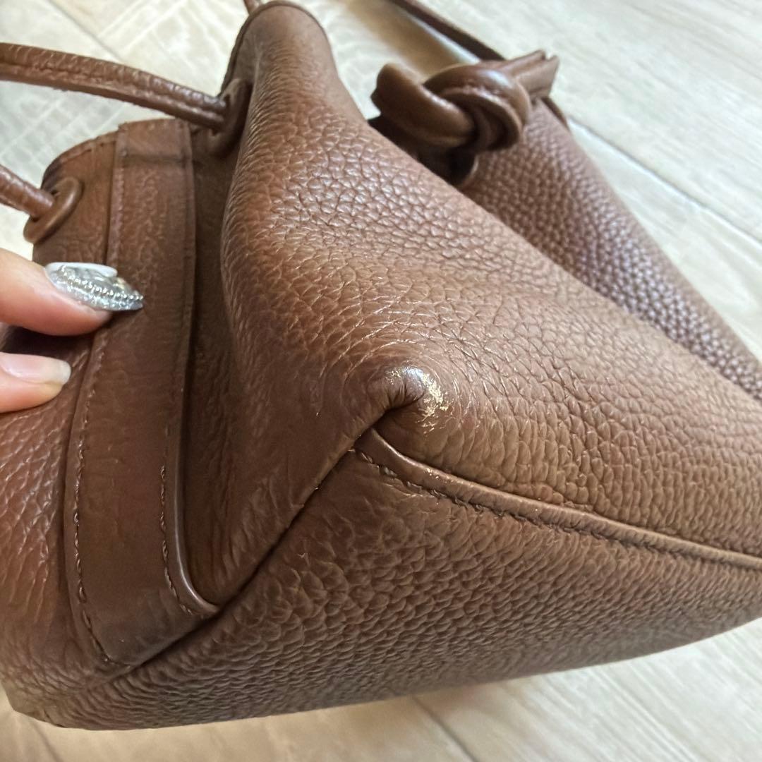 VASIC ブラウンレザー スモールスモール　保存袋付き