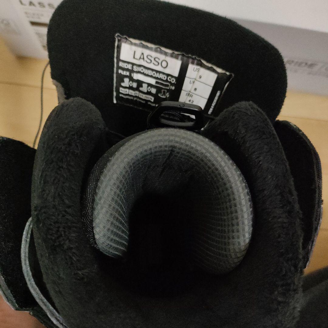 中古　23-24年 RIDE LASSO スノーボードブーツ 27cm　グラトリ
