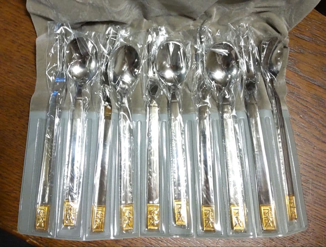 m*i様 【YSL】イヴ　サンローラン　カトラリー10ピースセット