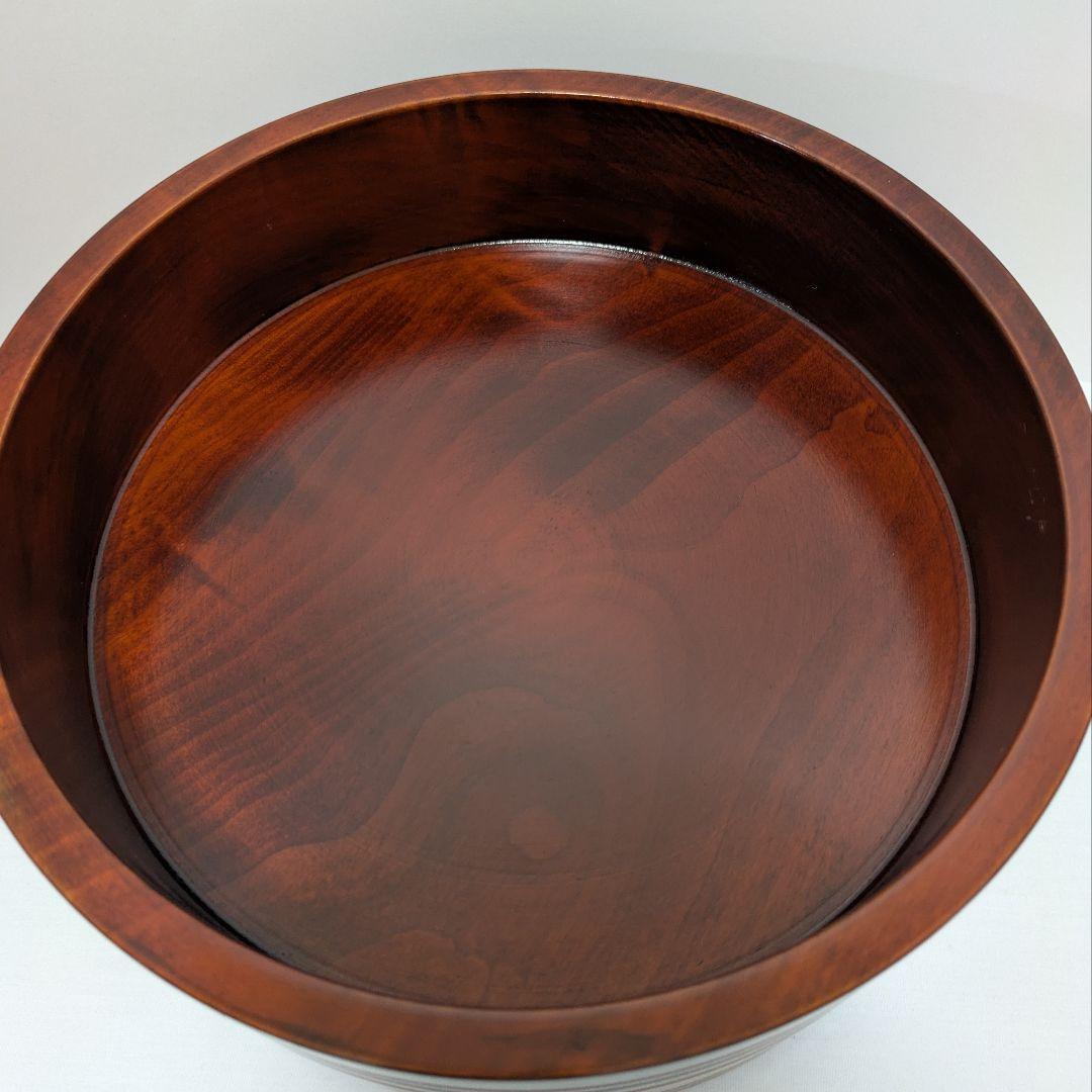 コマ二段丸重とコマ小器11碗 香川漆器　独楽塗