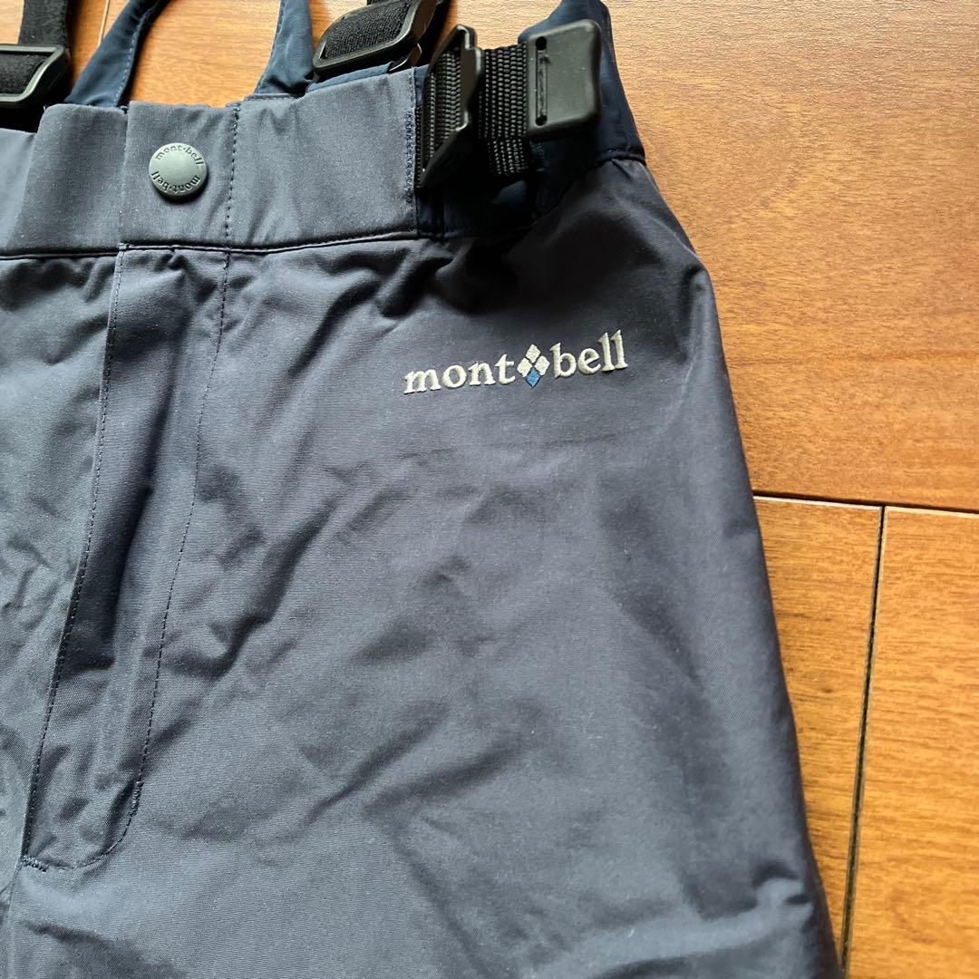 mont-bell 子ども用 スキーウェア パンツ130 紺