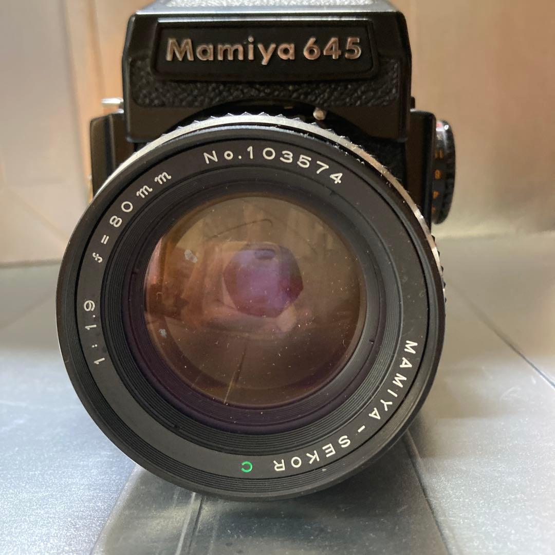 Mamiya 645 1000S フィルムカメラ Sekor 80mm
