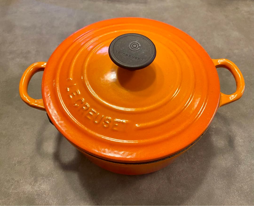 【yokai】Le Creuset 鍋 オレンジ 22cm