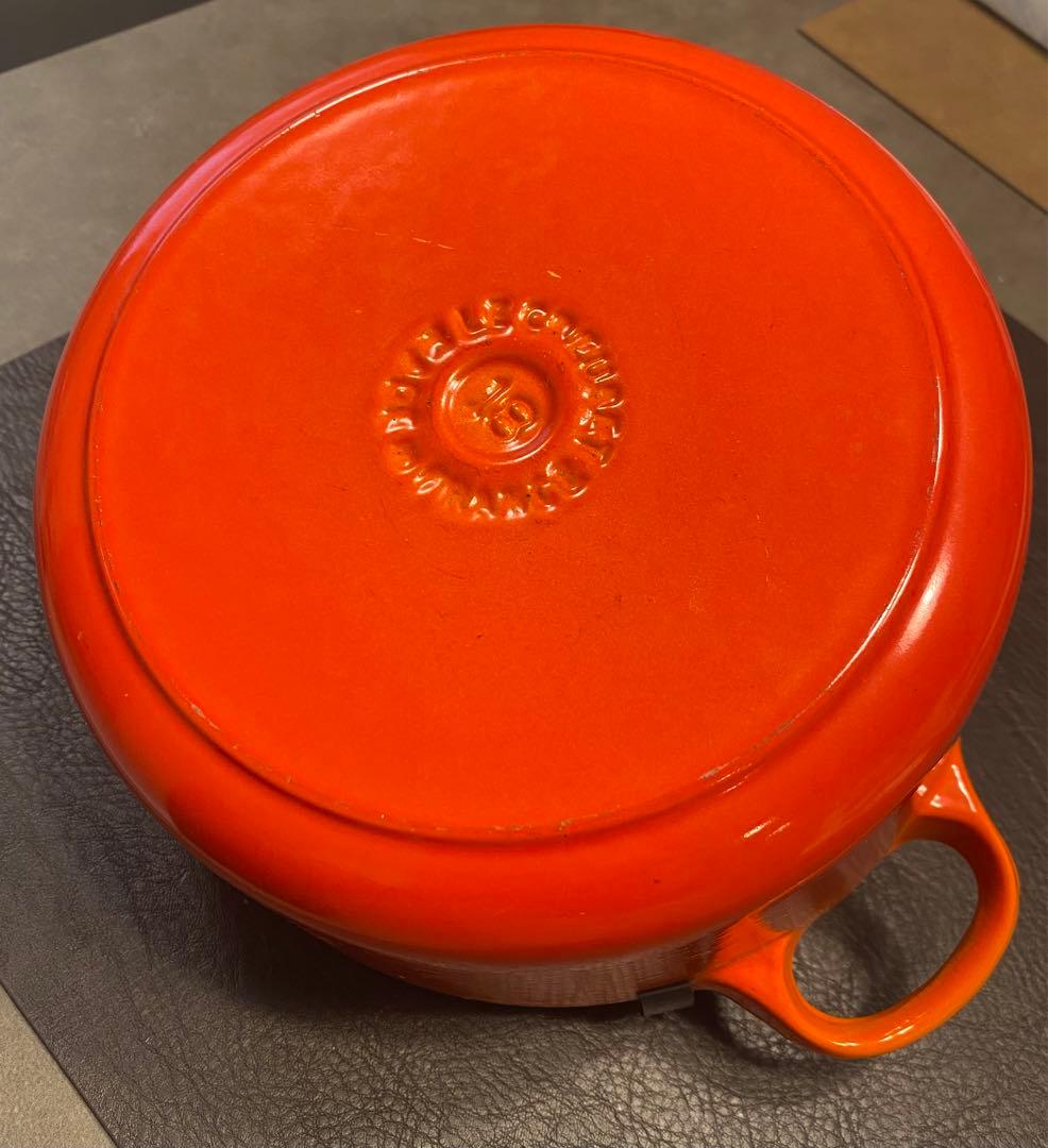 【yokai】Le Creuset 鍋 オレンジ 22cm