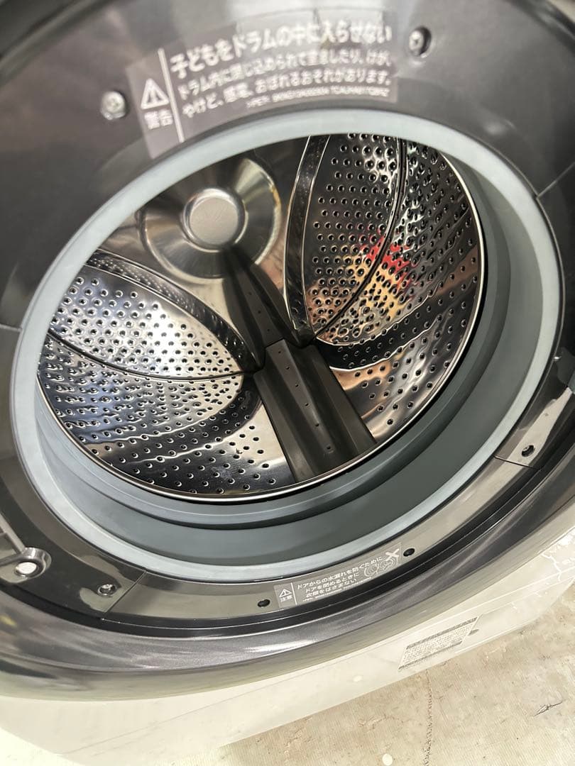 SHARP ES-S7G-WR 2022年製　ドラム式洗濯機　分解洗浄
