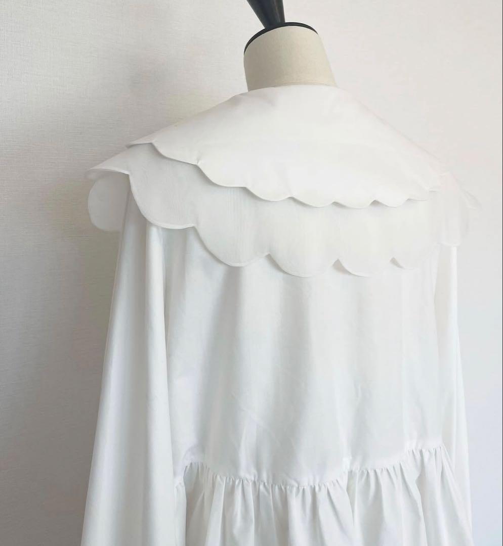 トップス J.N.Hearts Mocmoc blouse White