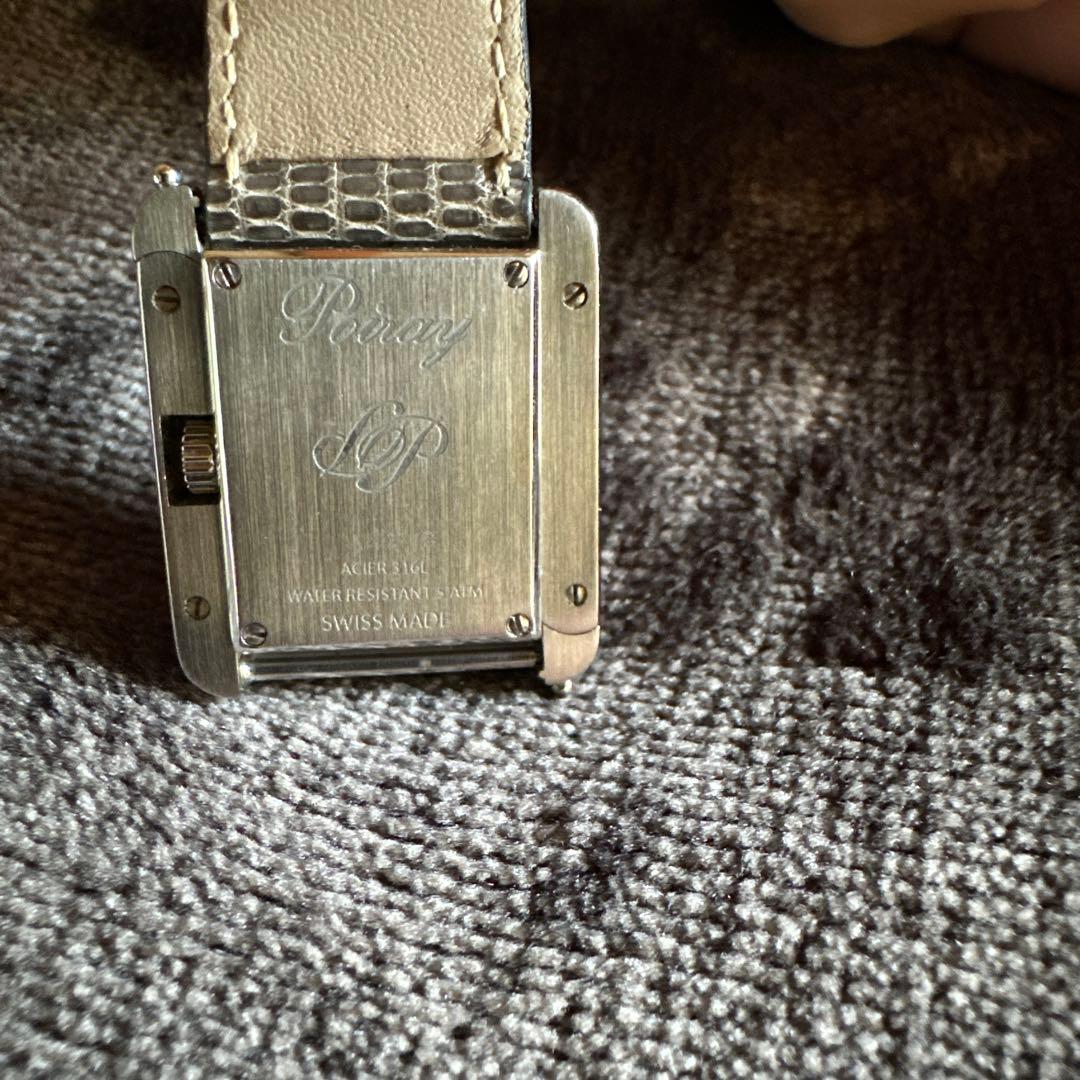 ポアレ　POIRAY マ・プルミエ　電池交換済み 腕時計　純正ベルト2本