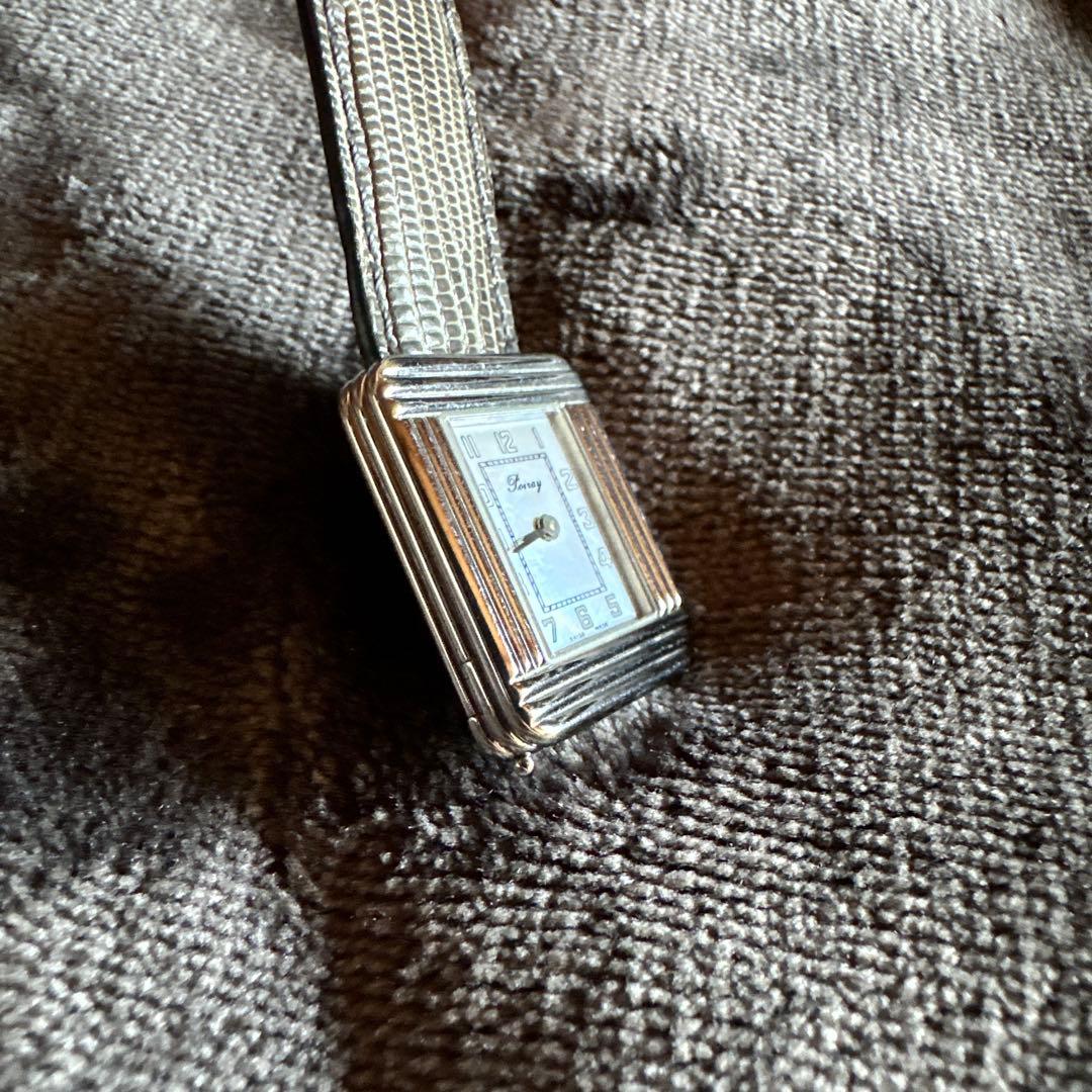 ポアレ　POIRAY マ・プルミエ　電池交換済み 腕時計　純正ベルト2本