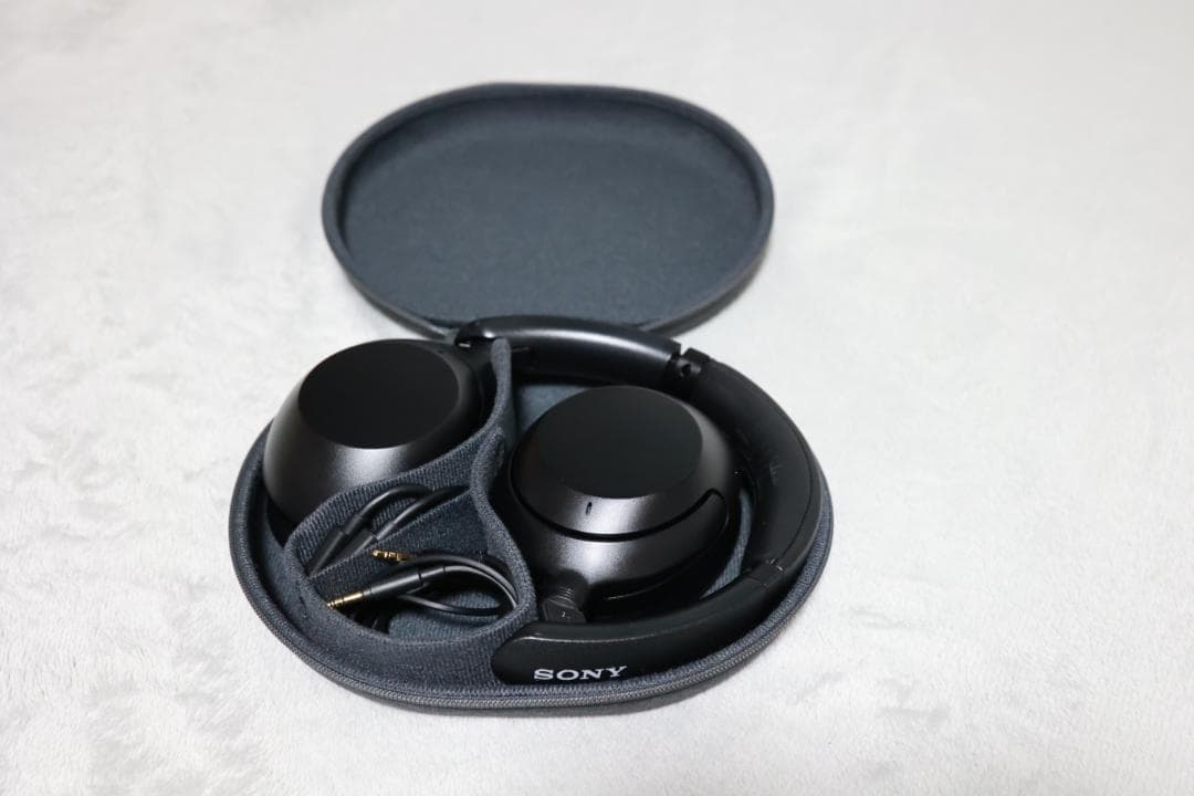 SONY ワイヤレスヘッドホン ブラック　WH-XB910N