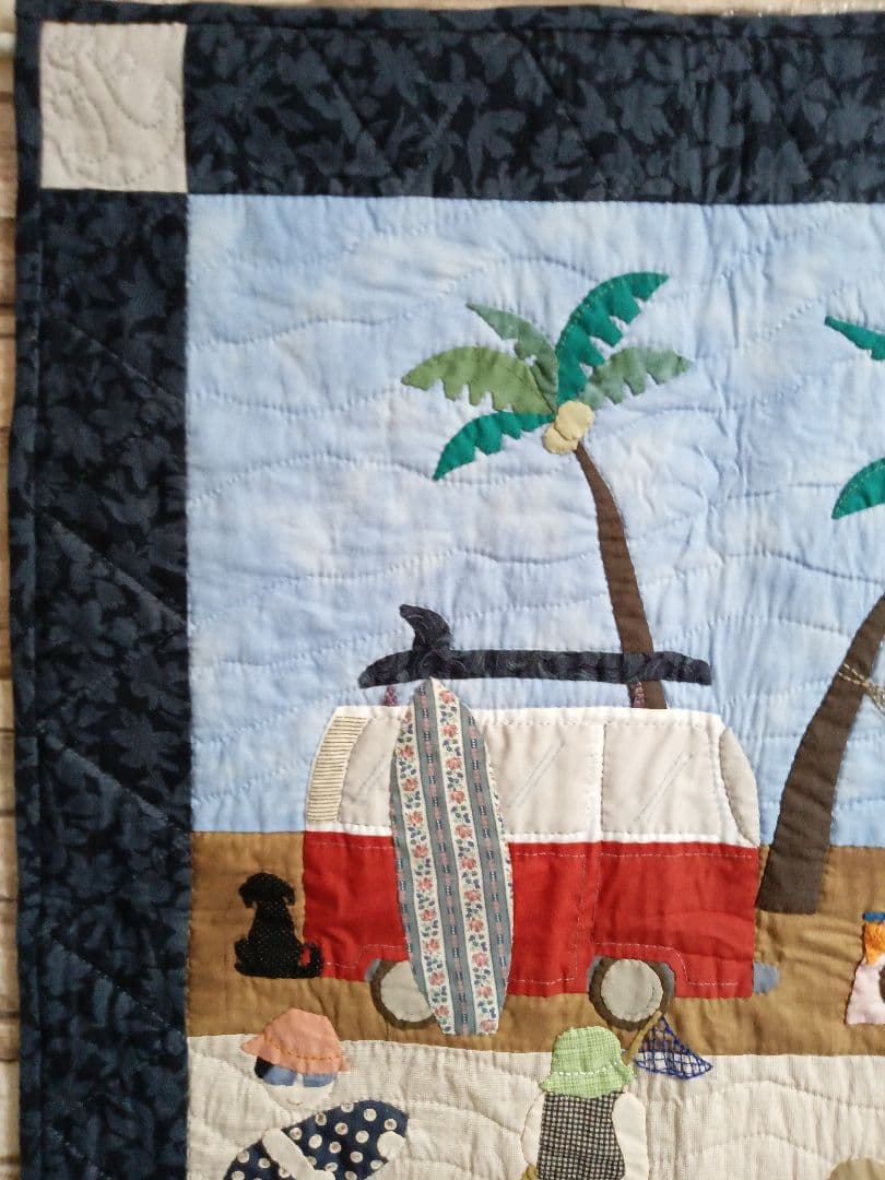 パッチワークタペストリー