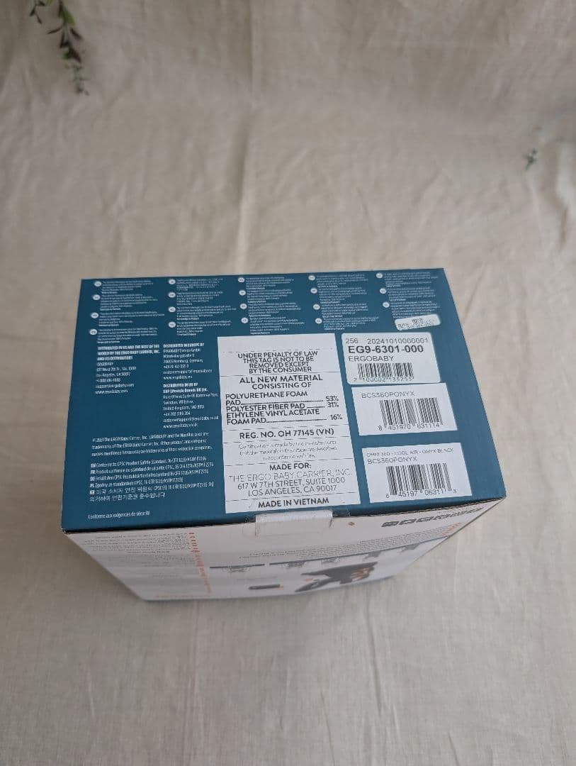 新品　ergobaby OMNI 360 クールエアーメッシュ　抱っこひも