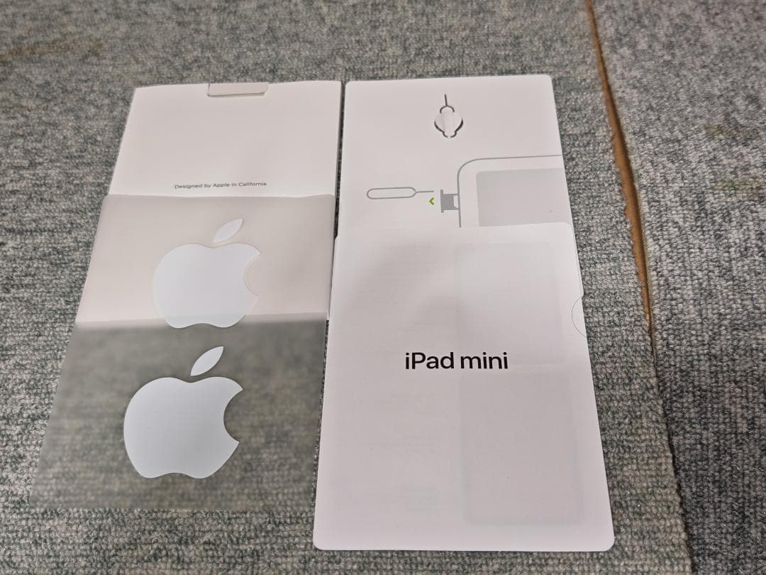 新同品／送料込 iPad mini6 Cellular 256GB サービス品有