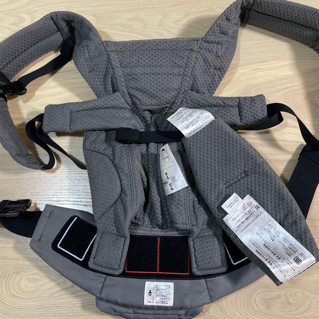 エルゴオムニブリーズ 抱っこ紐 グラファイトグレー