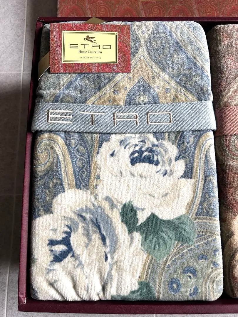 ETRO 西川産業　タオルケット 2枚セット