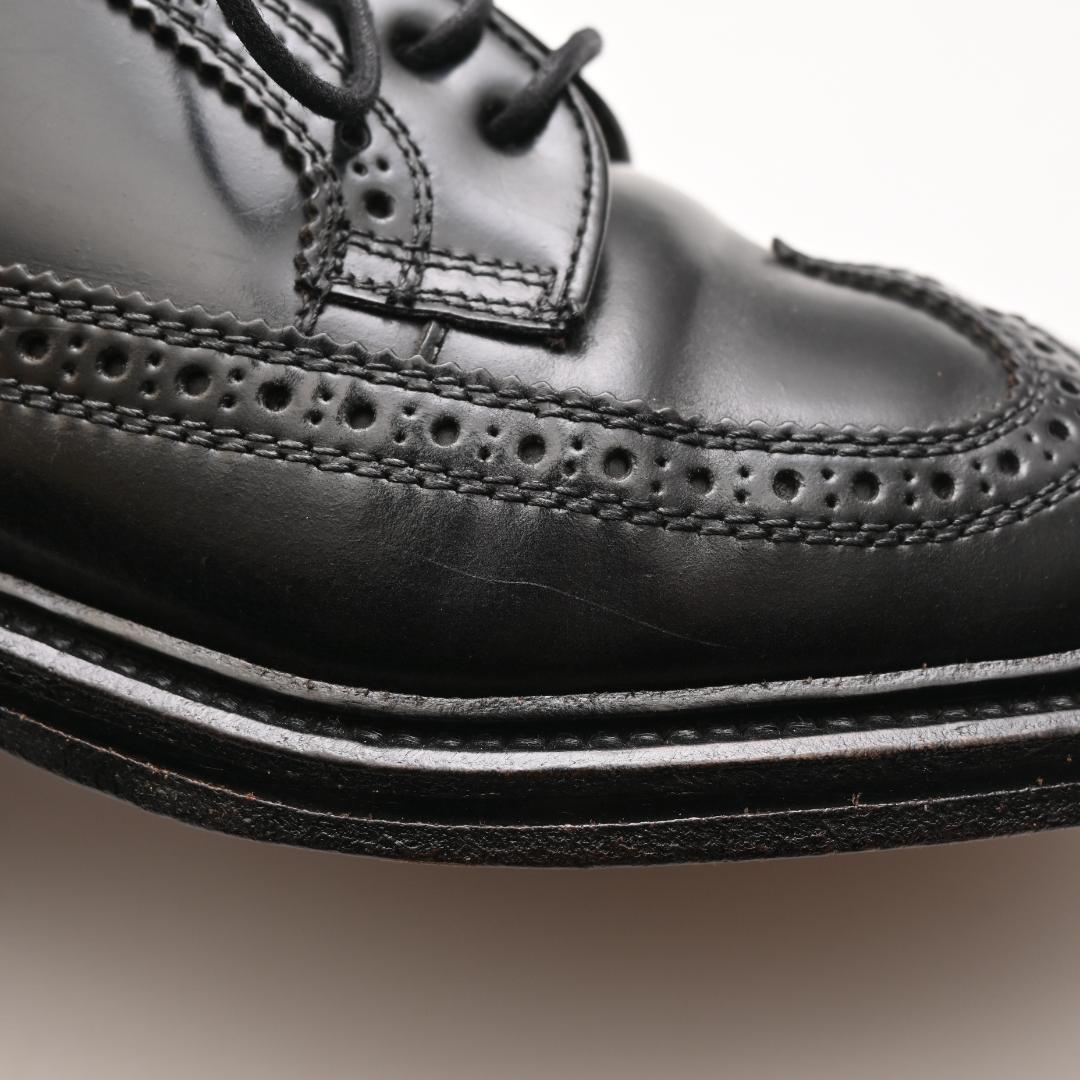 し*様 【24cm】REGAL リーガル ウイングチップ レザー シューズ ブラ