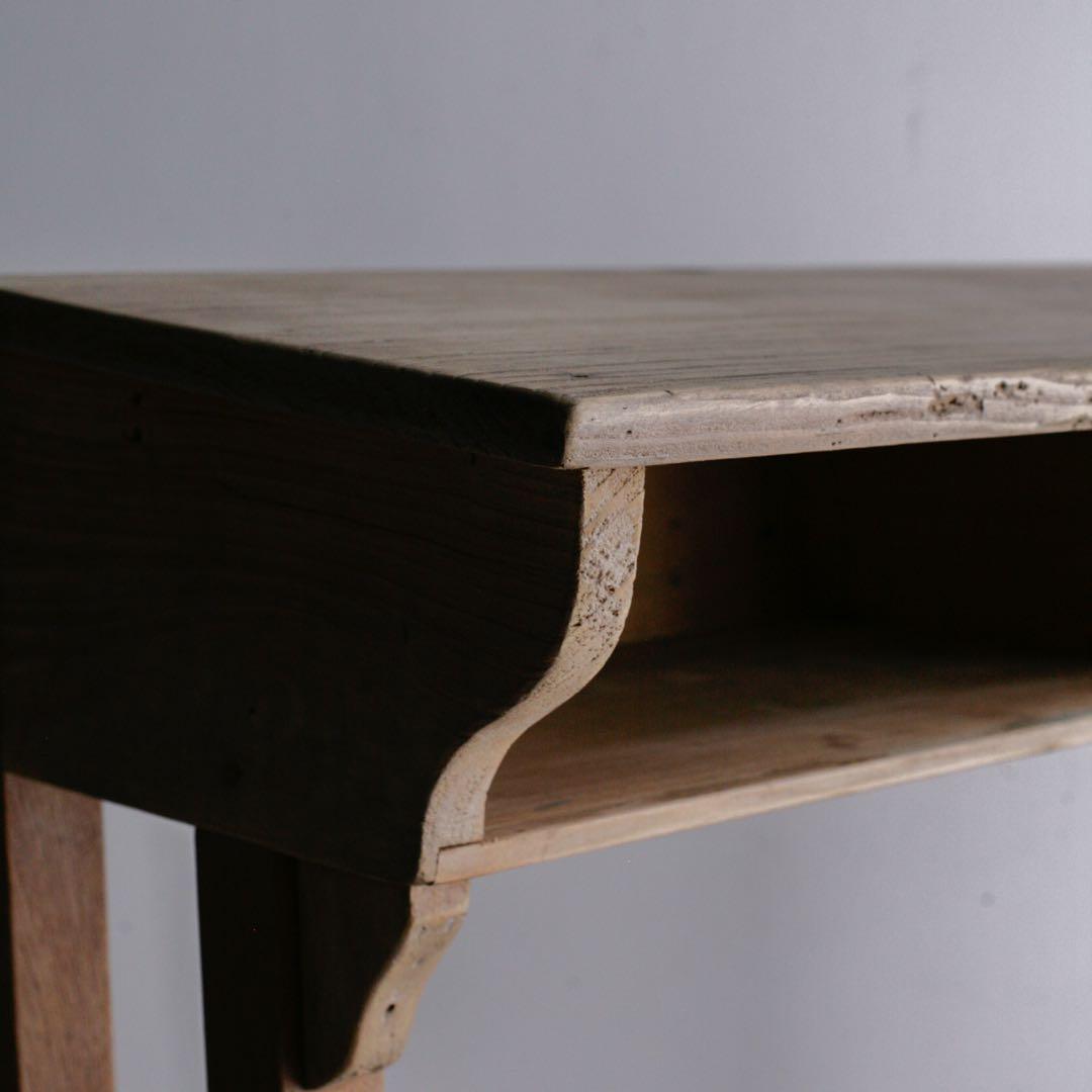 オーク材 フランス アンティークデスク 無垢材 プロカント 古家具