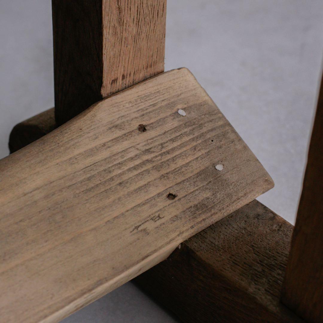 オーク材 フランス アンティークデスク 無垢材 プロカント 古家具